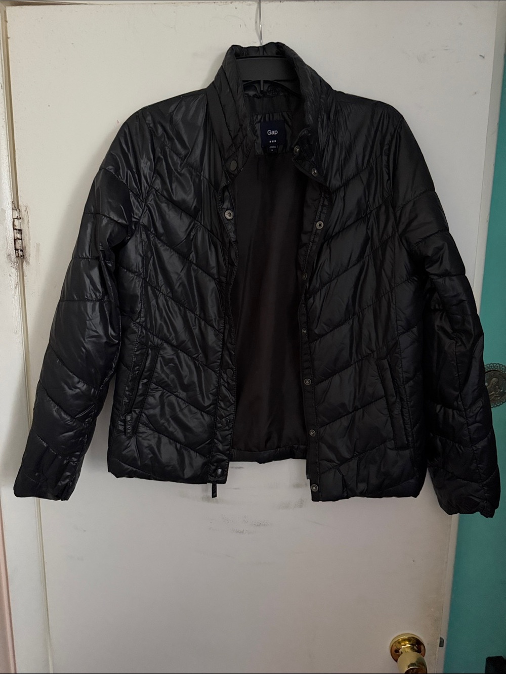 Women’s GAP Black Quilted Puffer Jacket